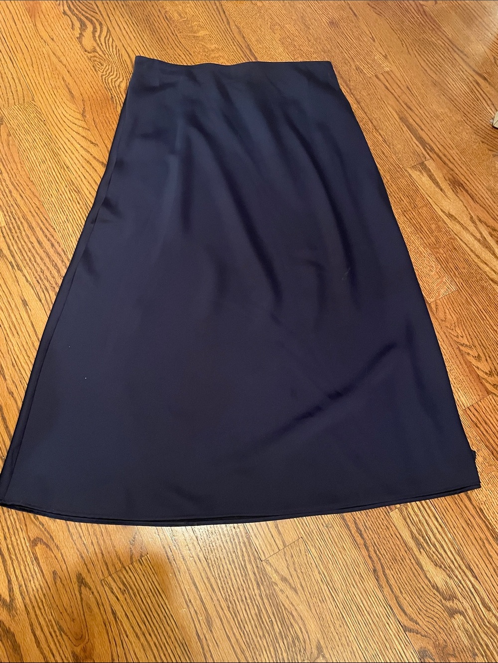 J Crew Gwyneth slip skirt in navy sz xs - Picture 3 of 5